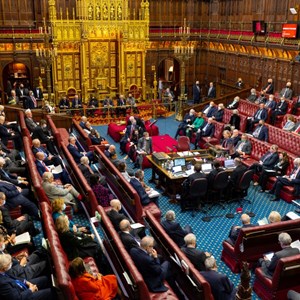 Busy House of Lords chamber