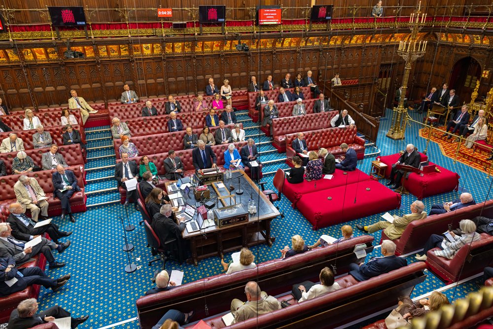 House of Lords chamber