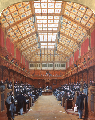 House of Commons Chamber 1858