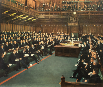 House of Commons Chamber 1986