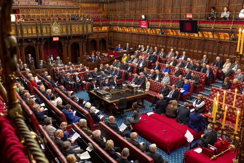 House of Lords chamber