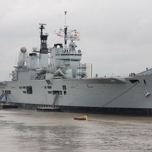 UK military ship