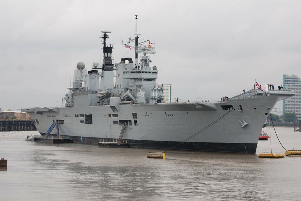 UK military ship