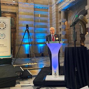 The Lord Speaker addresses a meeting at COP26 in Glasgow