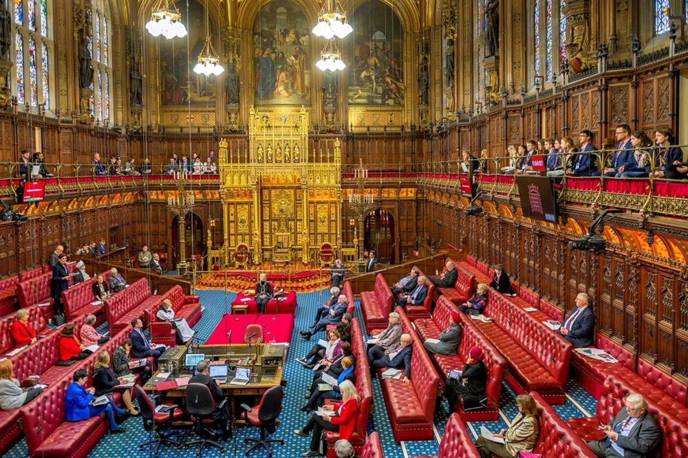 House of Lords chamber