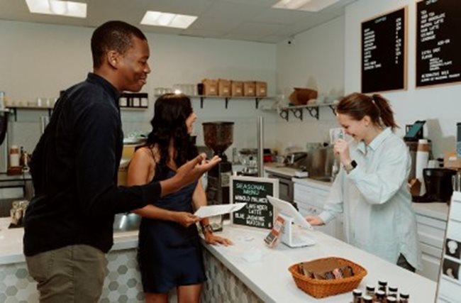 An image of a cafe