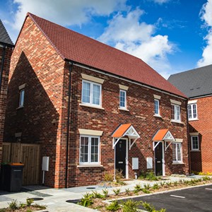 A row of houses