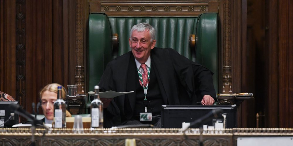 Portrait of the Rt Hon Sir Lindsay Hoyle