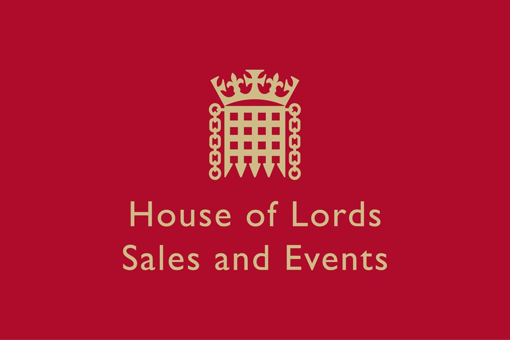 House of Lords Sales and Events Team logo and portcullis